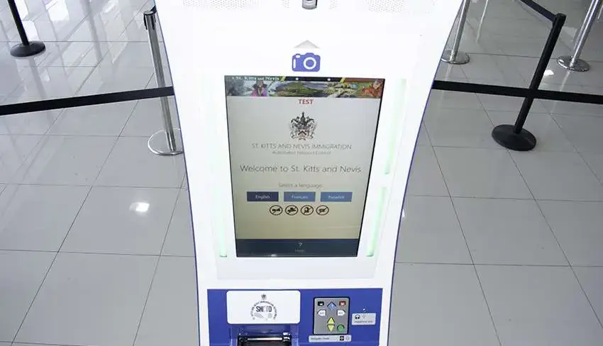 border management test kiosk