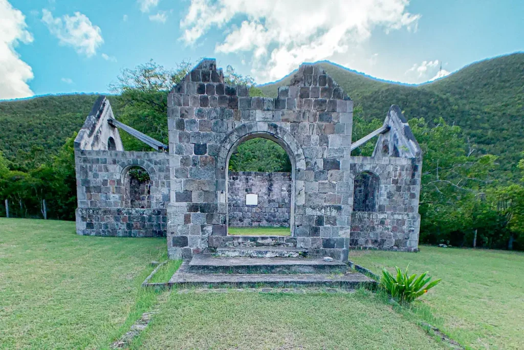 Cottle Church ruins