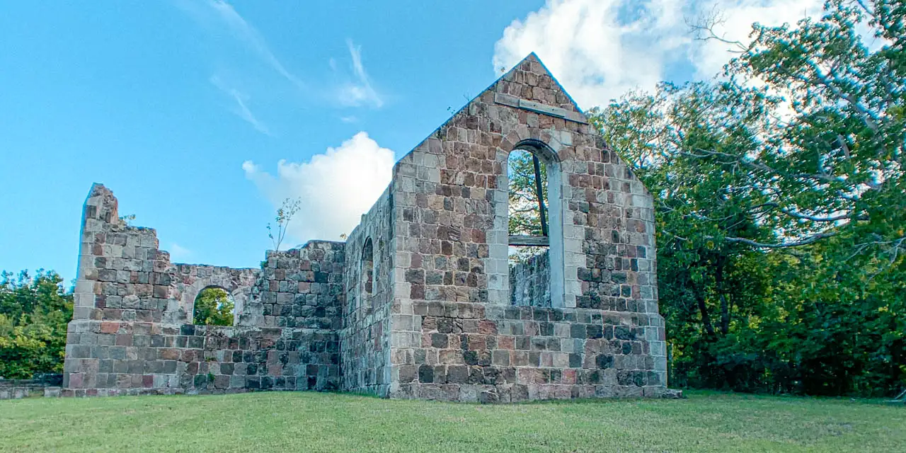 Nevis ruins