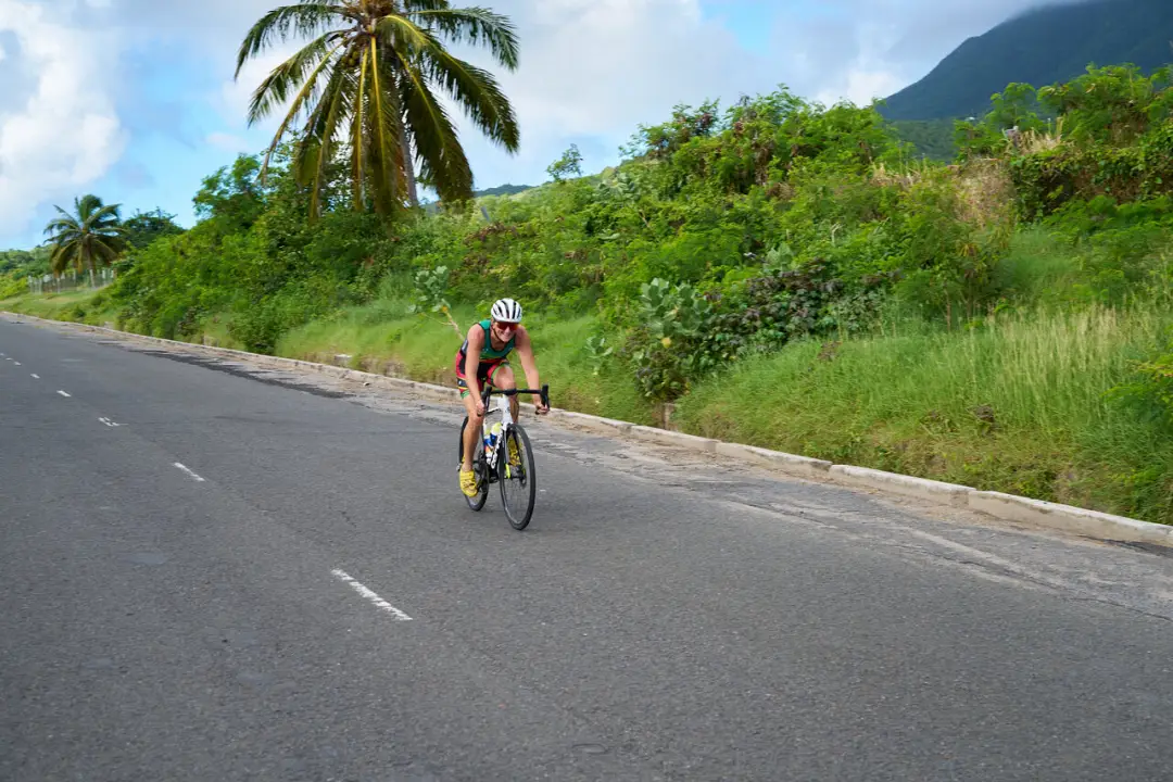 Cycle Nevis island in the Triathlon