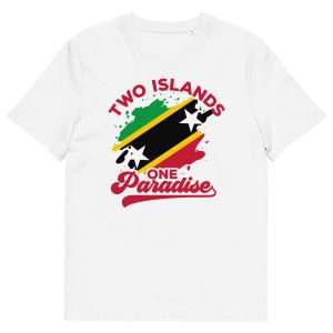 Two Islands One Paradise Organic Cotton T-Shirt