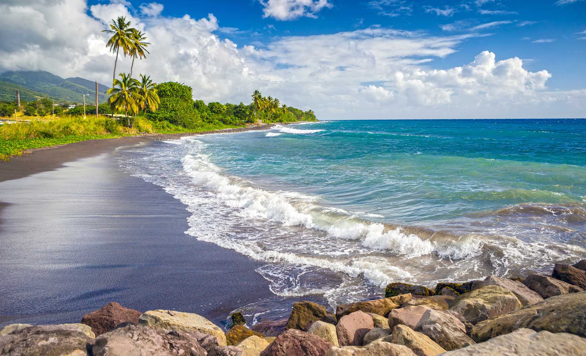 Nevis coastline