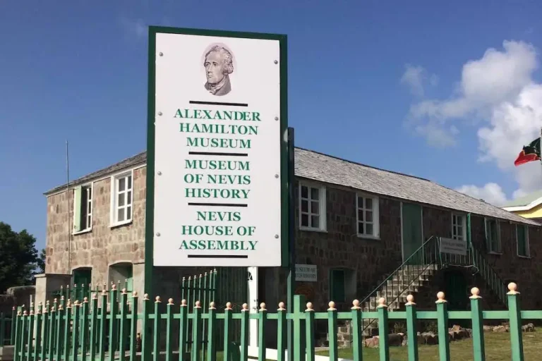 Alexander Hamilton's birthplace, Charlestown, Nevis