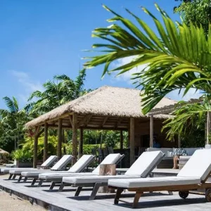 Paradise Beach Nevis Reception to SKB Airport — Private Transfer