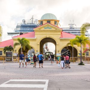 Port Zante in Basseterre, St. Kitts — main cruise arrival point