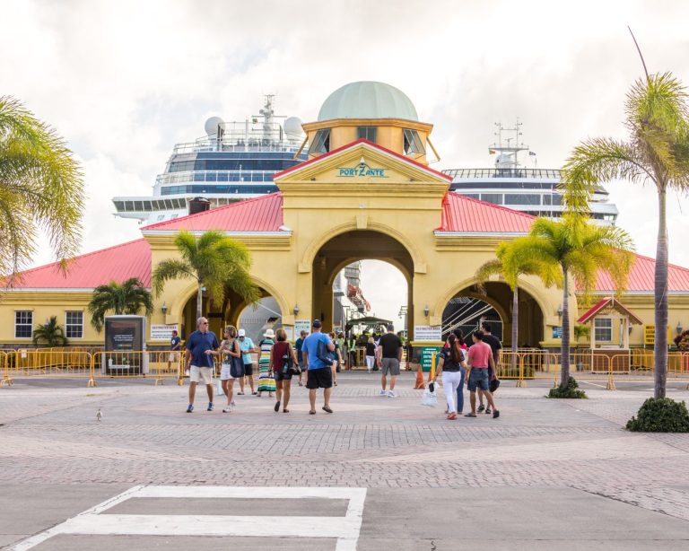 Port Zante in Basseterre, St. Kitts — main cruise arrival point
