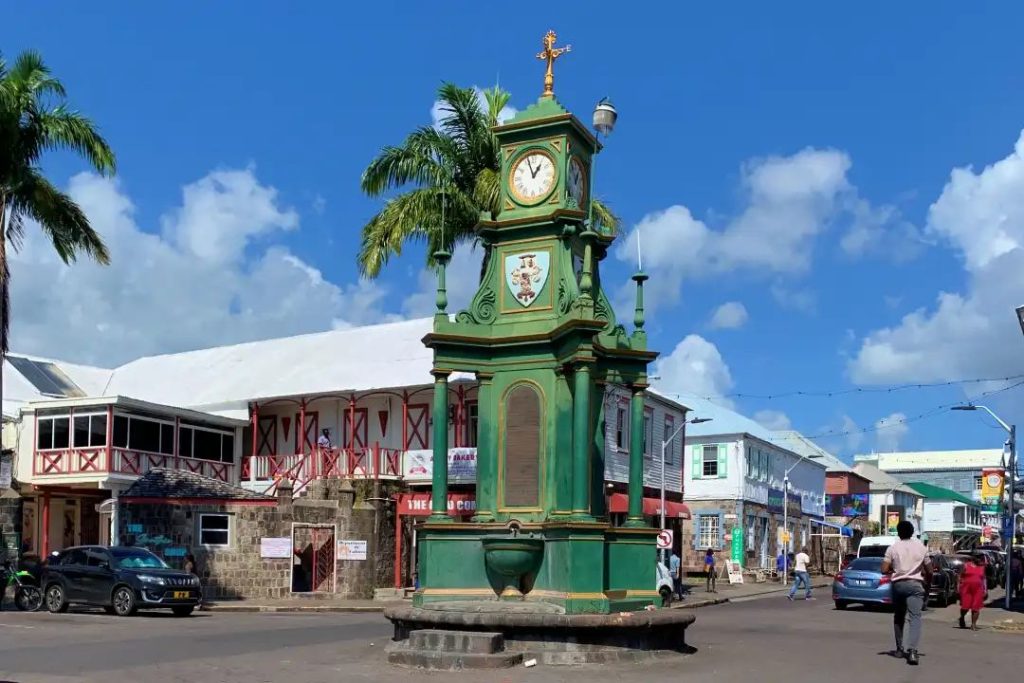 Berkeley Memorial in The Circus, Basseterre, St. Kitts